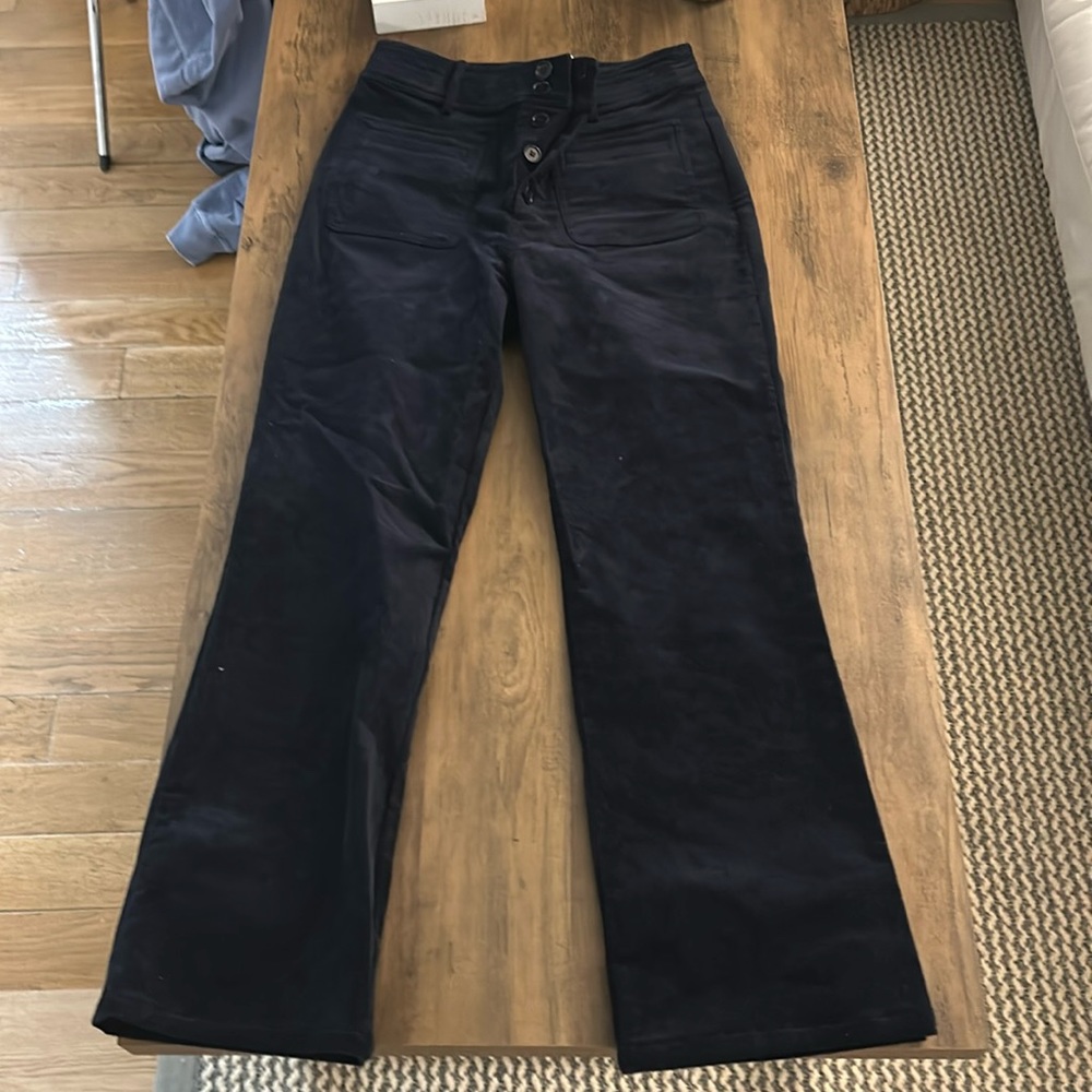 Dark navy A Piece Apart corduroy pants size 2